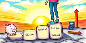 Build confidence through small, consistent financial wins