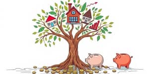 Understand the difference between income and wealth
