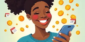 Set up direct deposit accounts with early paycheck access