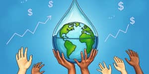 Invest in clean water initiatives through global ETFs