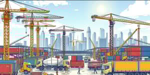 Infrastructure spending boosts demand in materials and logistics
