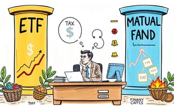 Compare ETFs and mutual funds for diversified exposure