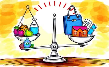 Compare needs vs. wants without guilt
