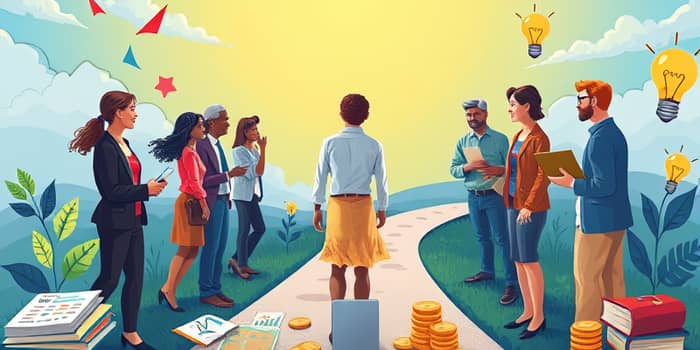 Identify financial role models who reflect your vision