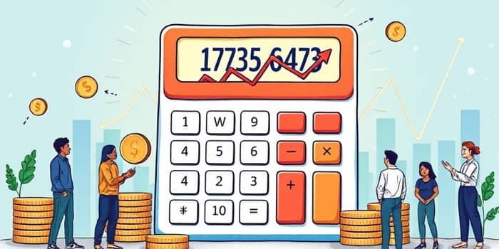 Use compound interest calculators to visualize results