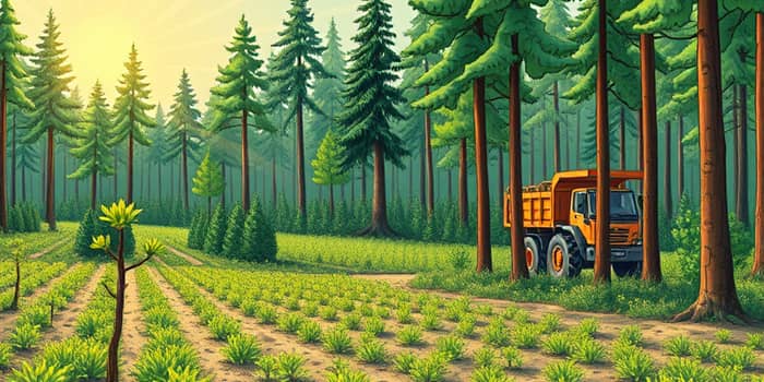 Invest in timberland REITs focused on reforestation